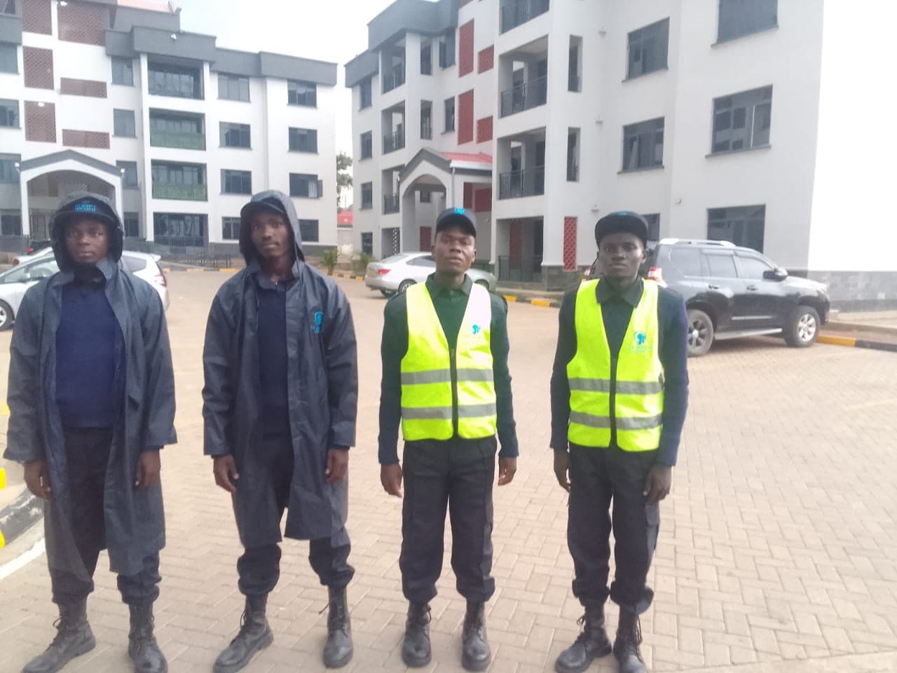 CDK Security Group team deployed at a residential complex